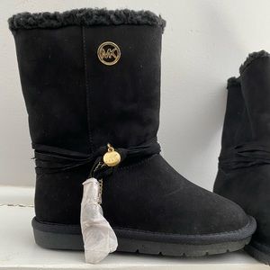 Girls 13 Michael Kors black boots. NWT never worn